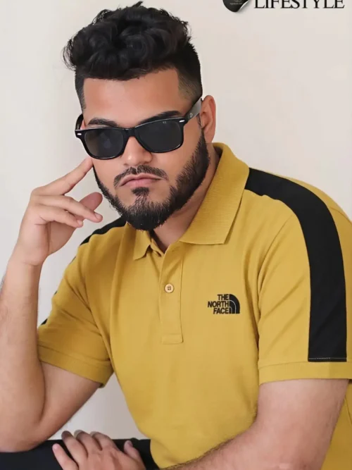 TNF POLO- Gold