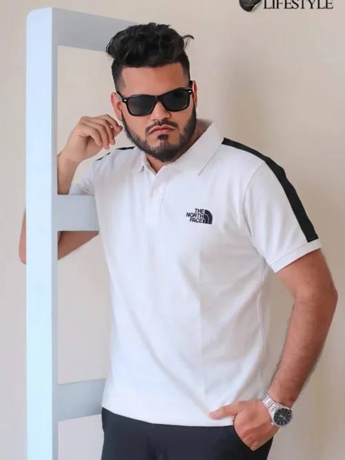 TNF POLO- White
