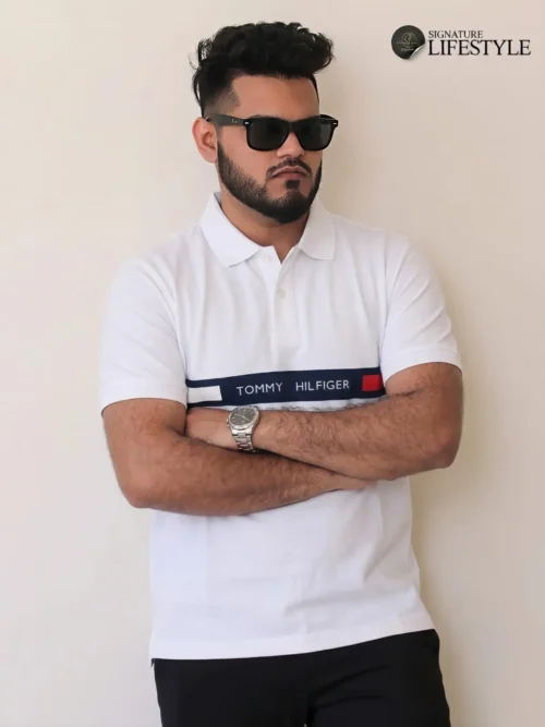TOMMY POLO- White