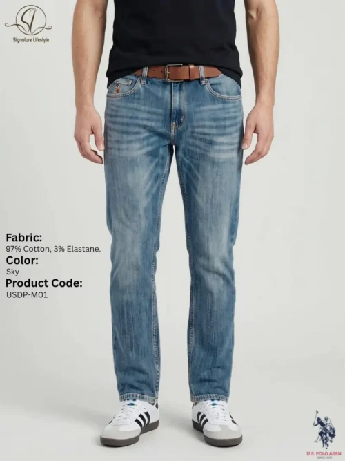 US POLO ASSN. Denim Pant - Sky
