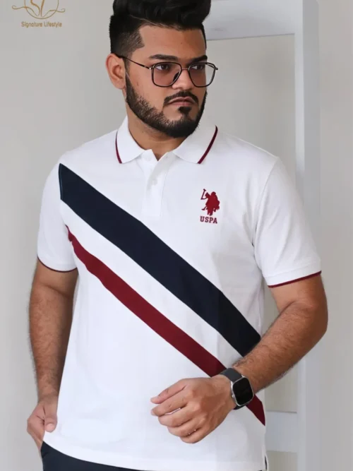USPA POLO- White