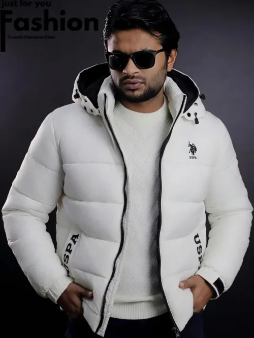 USPA Padding Jacket- White