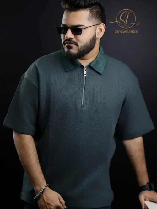 ZARA Original Box Polo- Green