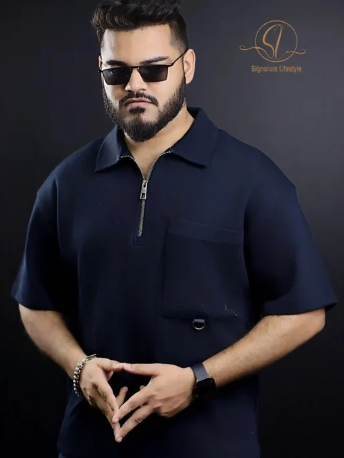 Zara Original Box Polo- Black