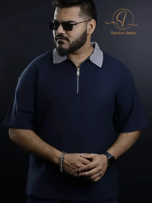 ZARA Original Box Polo- Blue