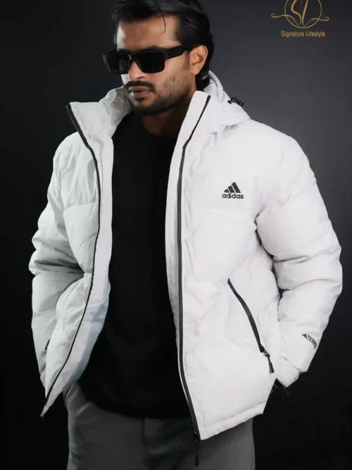 Adidas Imported Jacket- White