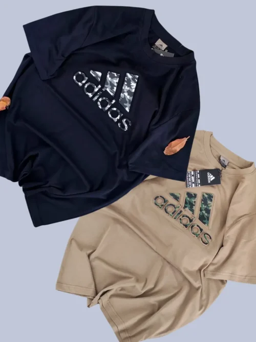 Adidas T Shirt Combo (Black-Khaki)