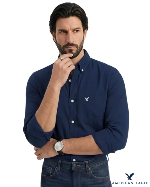 American Eagle Oxford Cotton Shirt