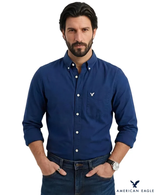 American Eagle Oxford Cotton Shirt