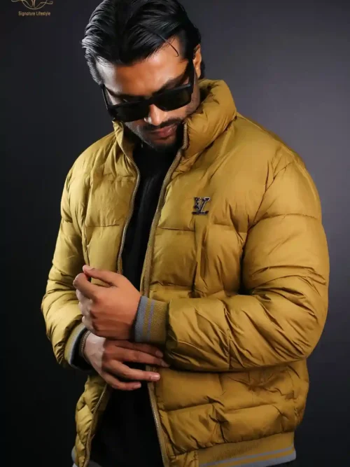 LV Imported Jacket - Gold