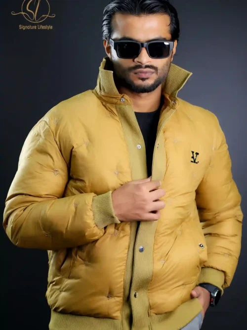 LV Imported Jacket - Mustard