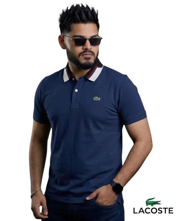 Lacoste Collar Contrast Polo