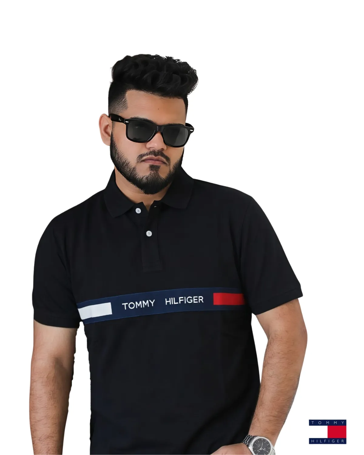 Tommy Hilfiger Polo Black_optimized