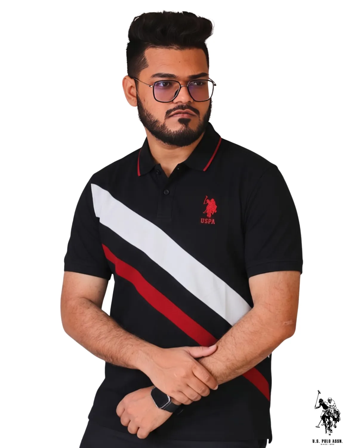 USPA POLO Black_optimized
