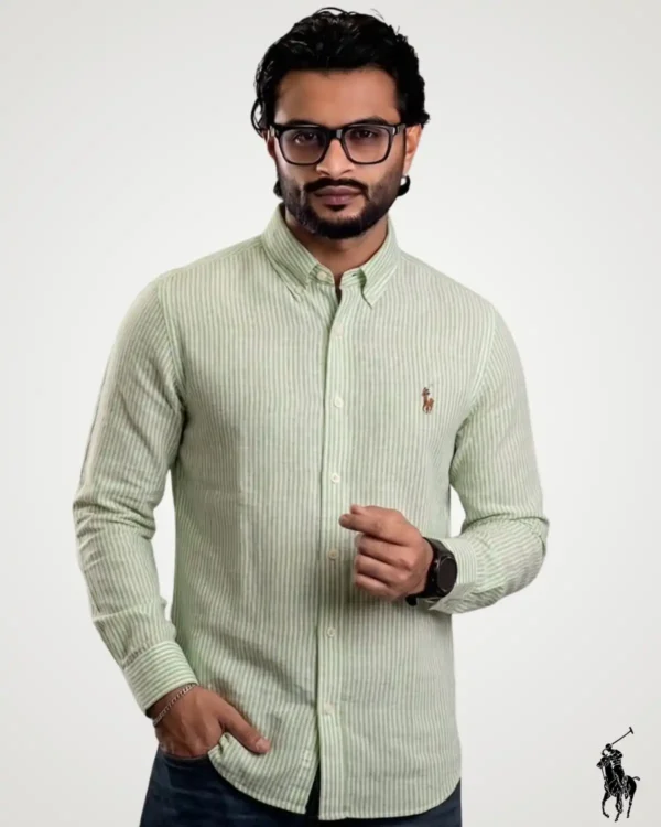 Men's Stripe Shirt Remi Cotton Fabric