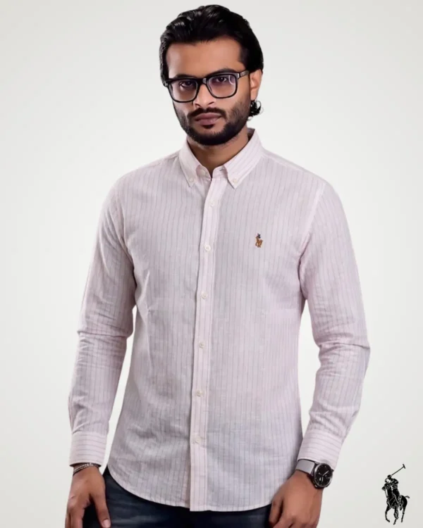 Men's Stripe Shirt Remi Cotton Fabric