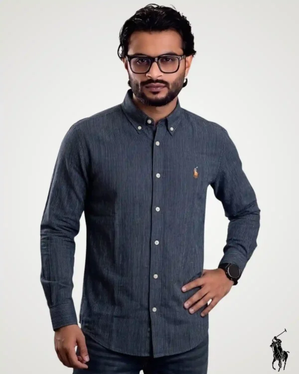 Men's Stripe Shirt Remi Cotton Fabric