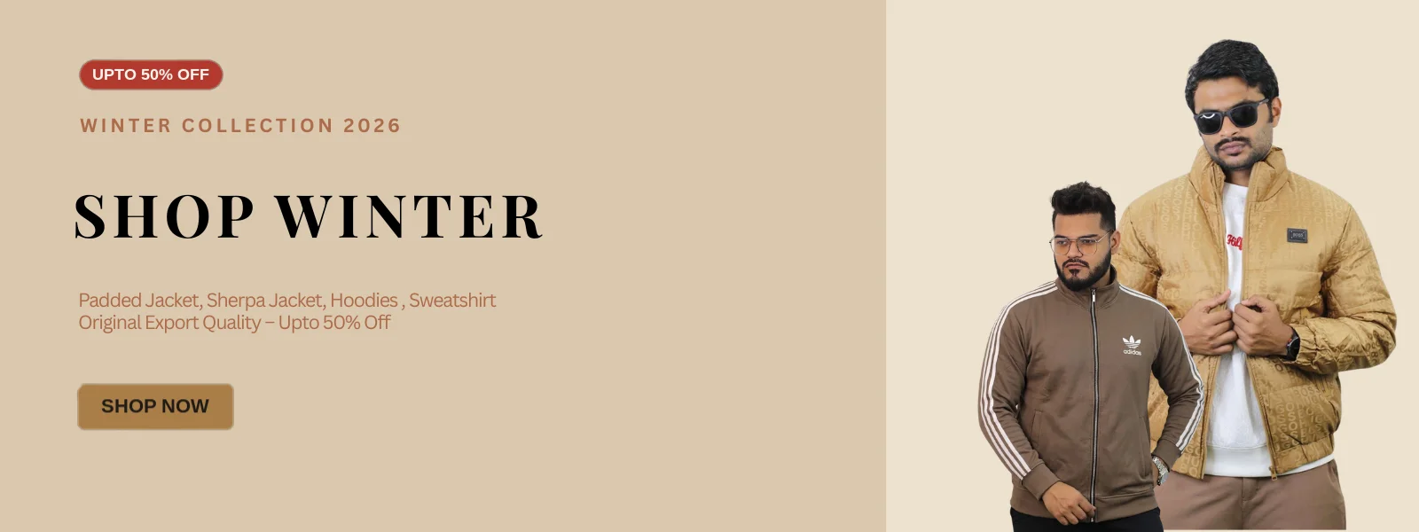 Signature lifestyle Winter clothing Collection Banner Image (1)