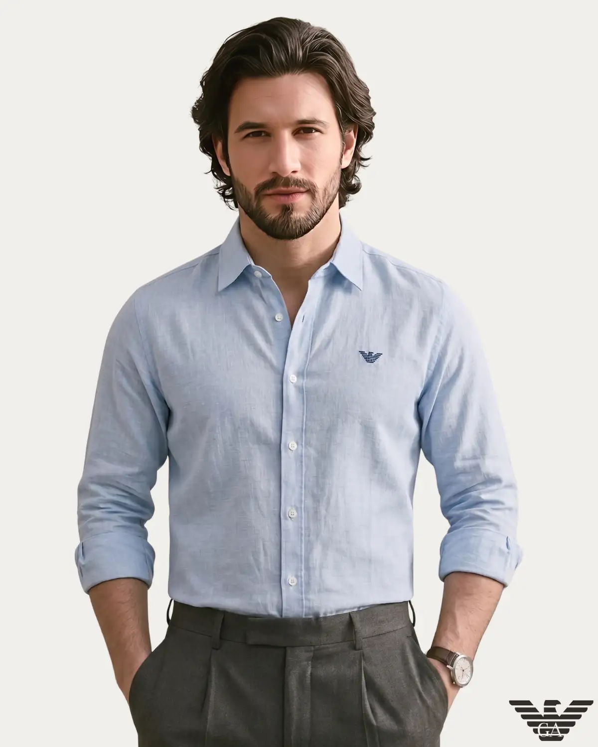 slim-fit-remy-cotton-summer-shirt sky color