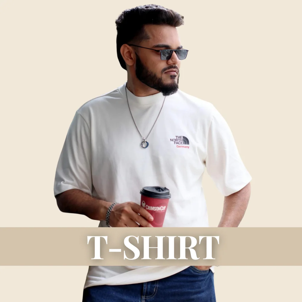 Signature lifestyle t shirt category photo a model photoshoot of t shirt