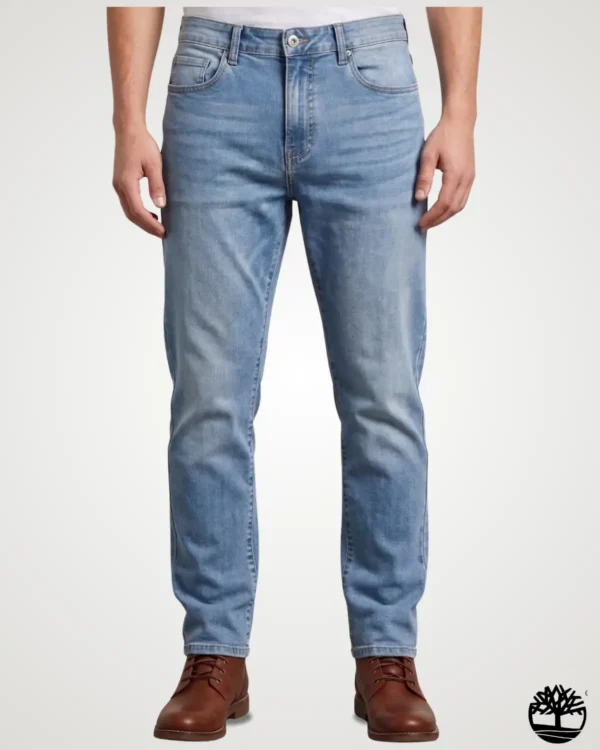Men's Denim Jeans Pant in light Blue Wash